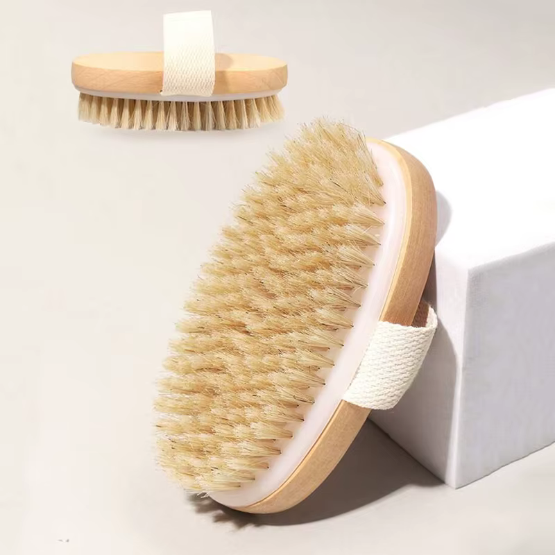 Brosse corporelle pour peau sèche et humide