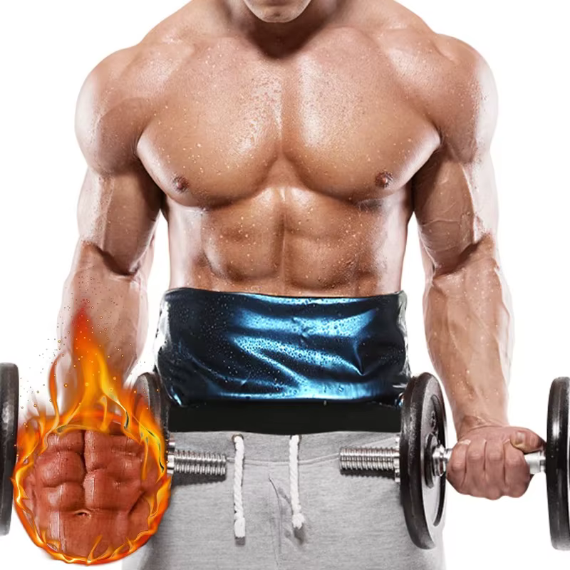 Sauna taille tondeuse ventre enveloppement entraînement Sport sueur bande abdominale formateur perte de poids corps
