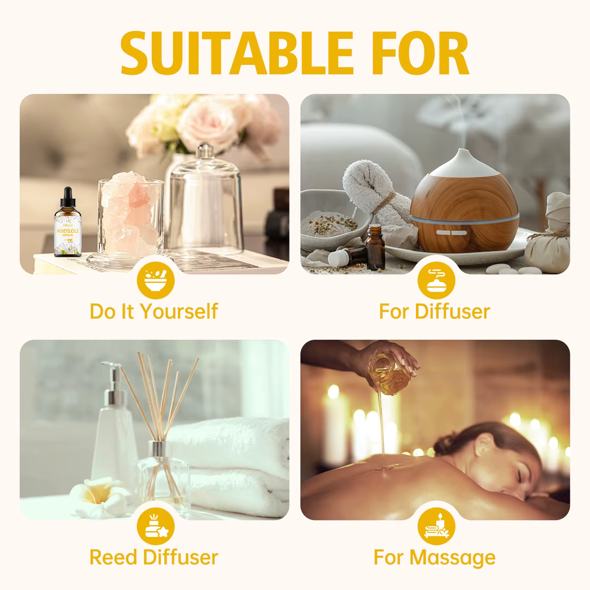30ml huile essentielle de chèvrefeuille