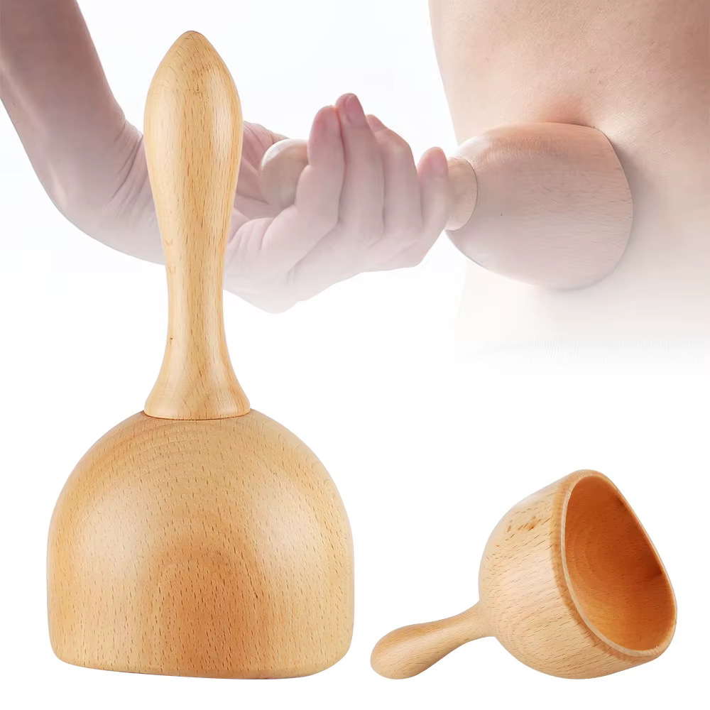 Masseur de Drainage lymphatique en bois