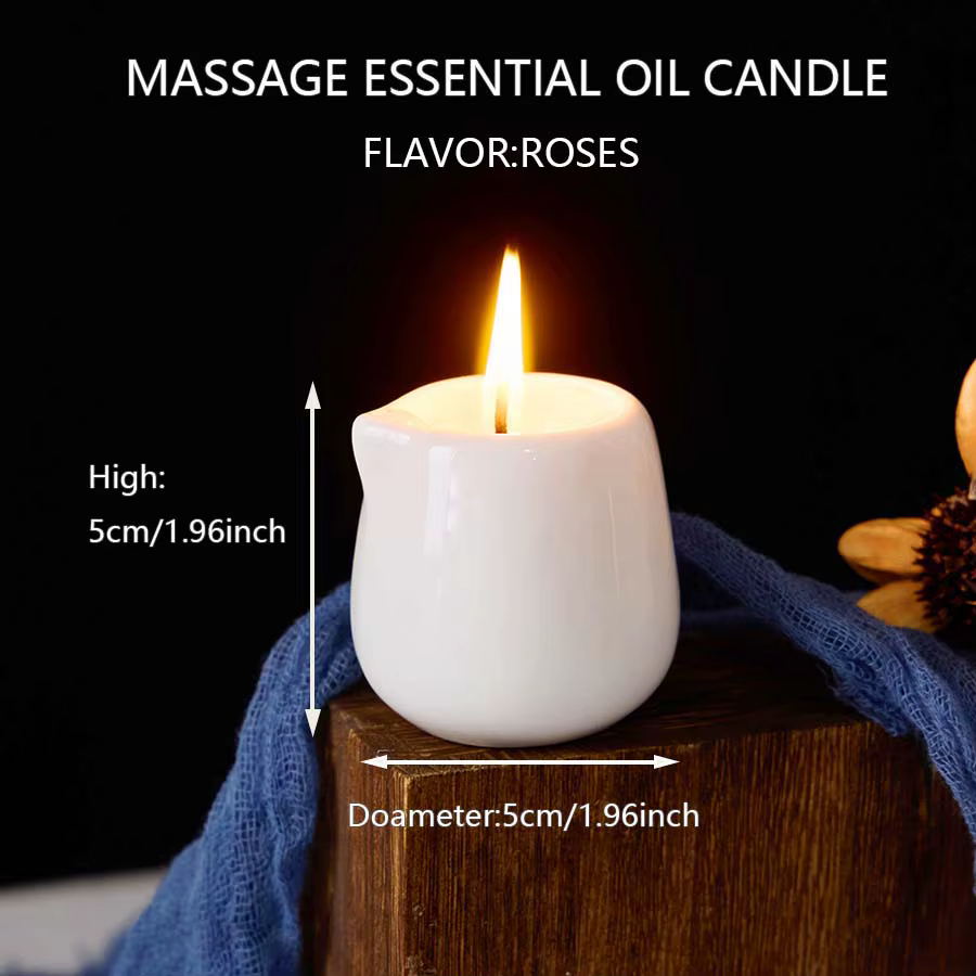 1 bougie à l'huile de massage