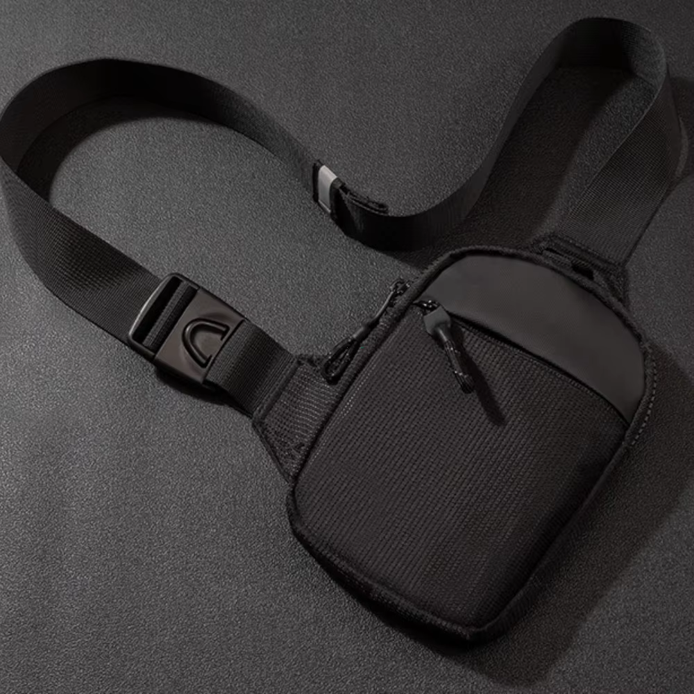 Mini sac bandoulière pour homme avec fermeture en acier inoxydable, anti-vol RFID, sac à bandoulière pour téléphone portable, sacs à main tendance 2026