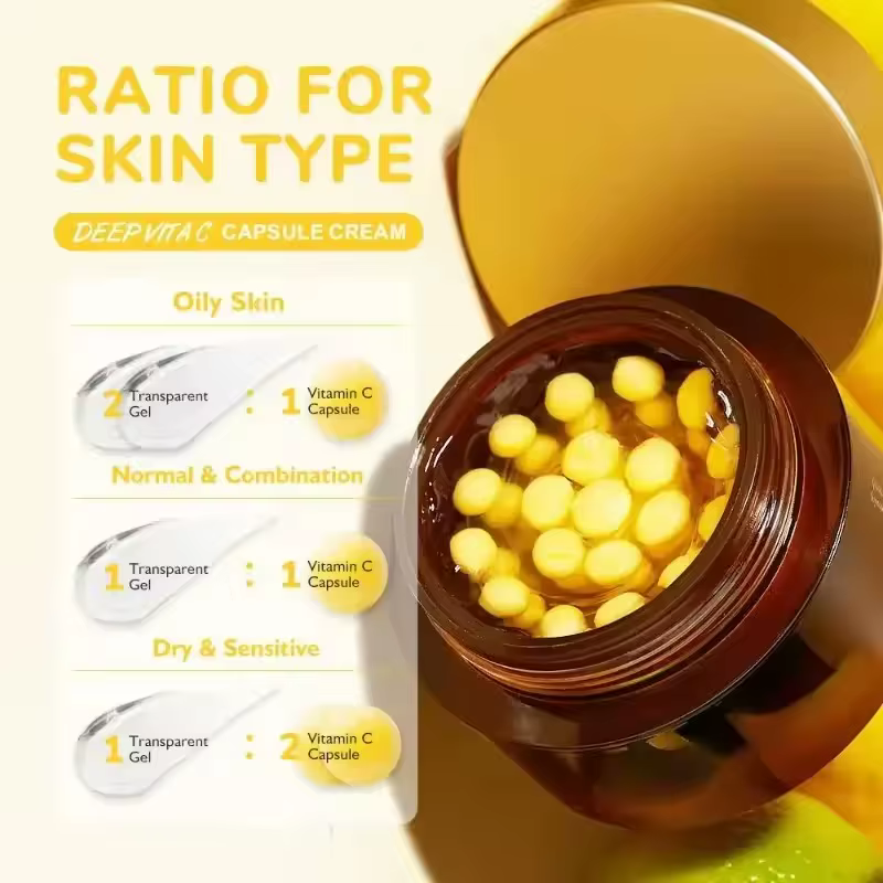 Capsules de liposome hydratantes pour le visage