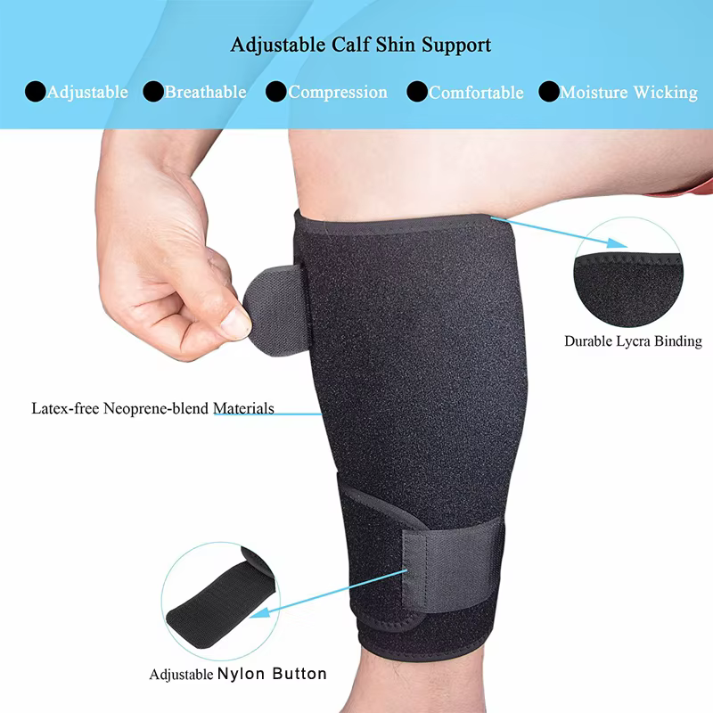Tcare-Manchon de compression en néoprène pour le bas de la jambe