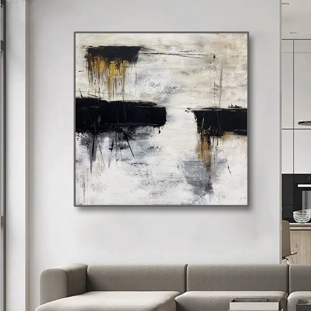 Peinture à l'huile personnalisée, portrait peint à la main, paysage abstrait, art mural, fleurs, peintures décoratives pour la maison et le bureau, sur mesure