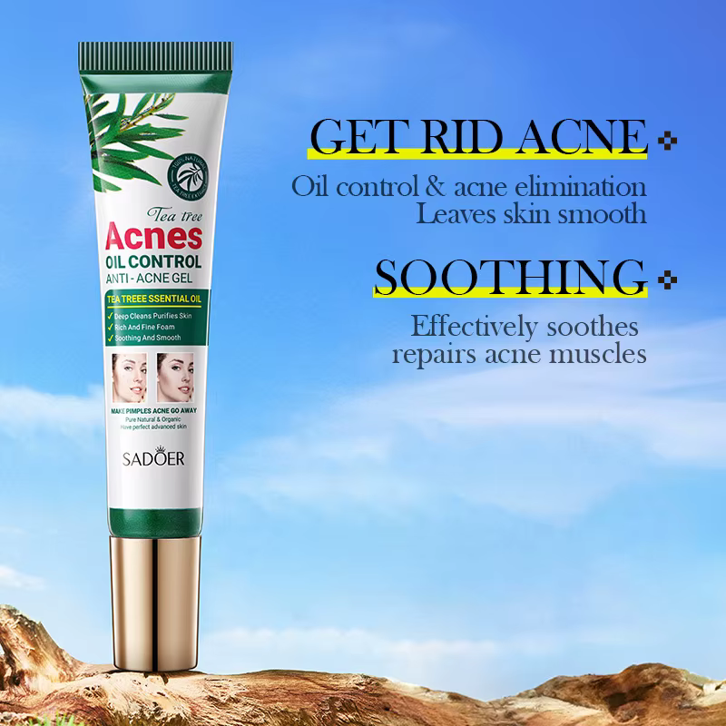 Crème anti-acné à l'arbre à thé SADOER