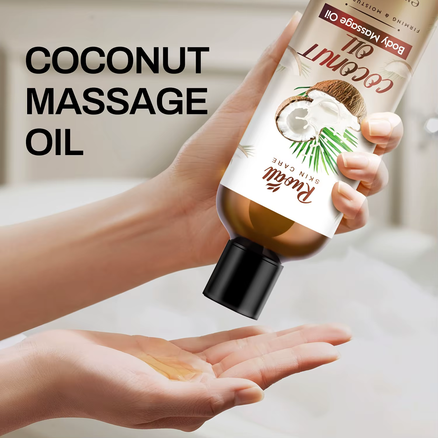Huile de coco pour massage corporel