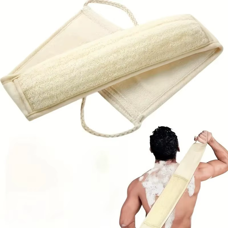 Massage exfoliant pour épurateur de peau du dos