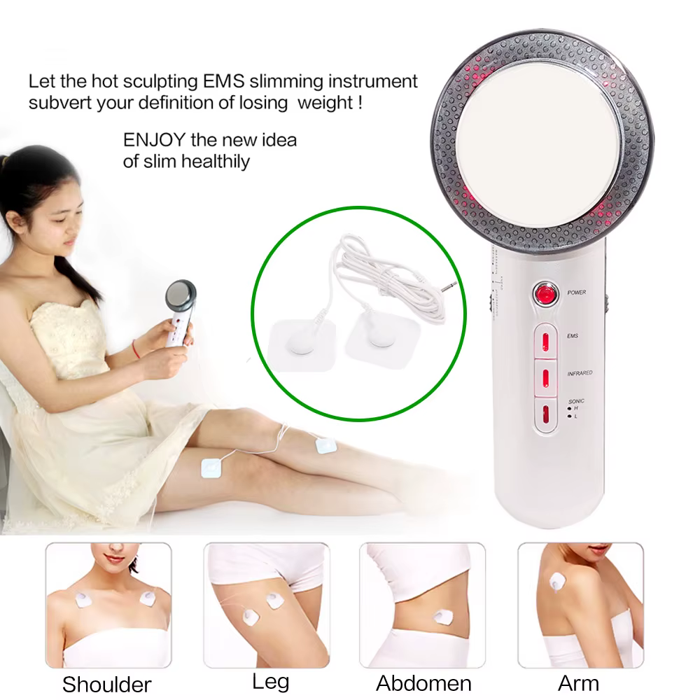 Ohio eur EMS à cavitation ultrasonique 3 en 1