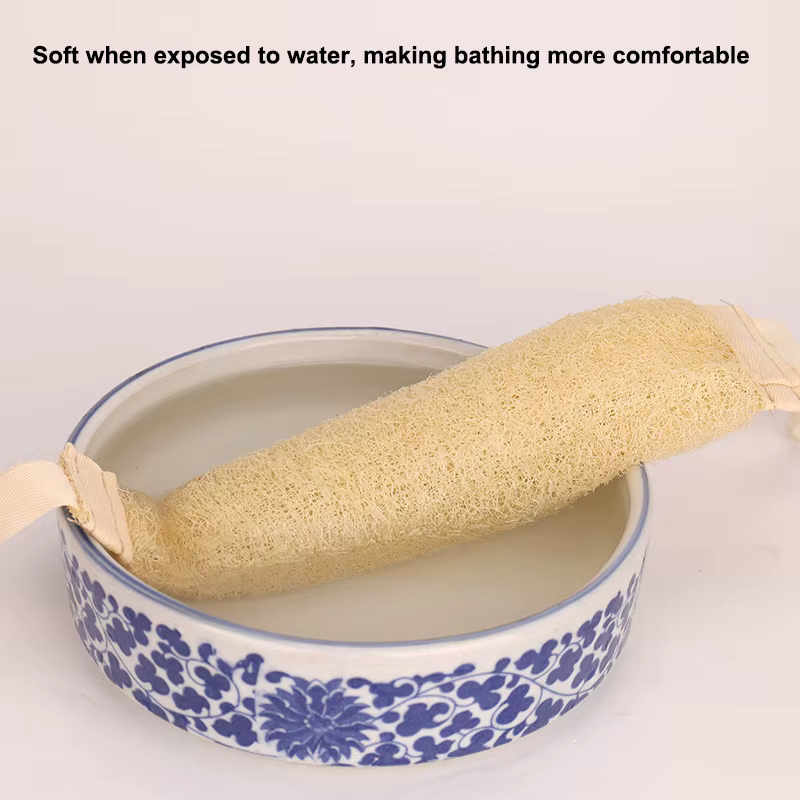 1 pièces luffa doux exfoliant corps gommage bain douche Spa Massage