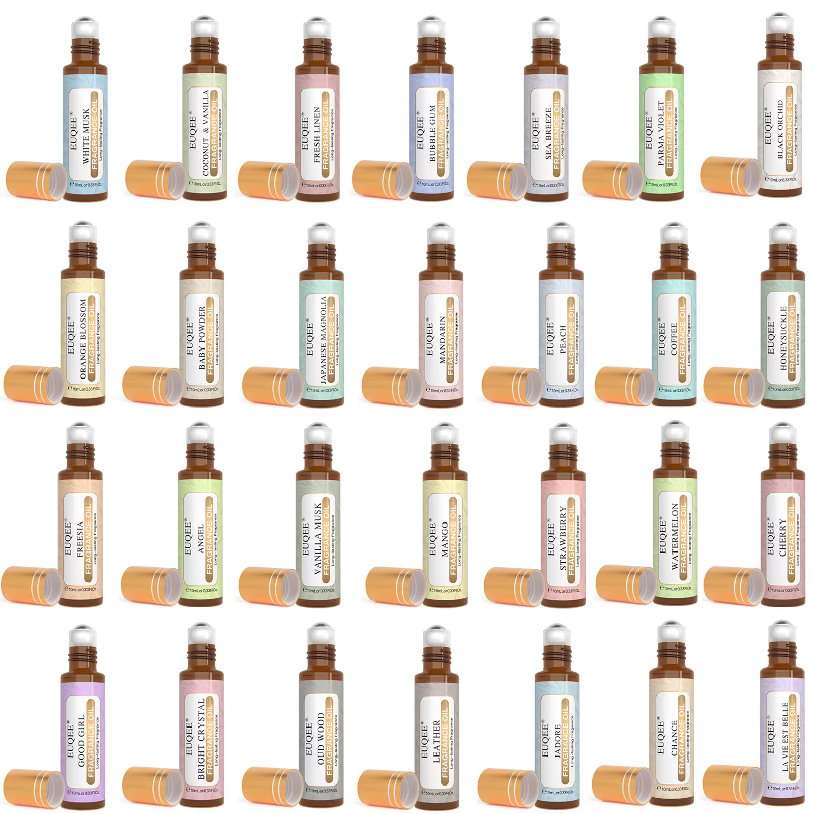 Huile parfumée roll-on EUQEE 10ml