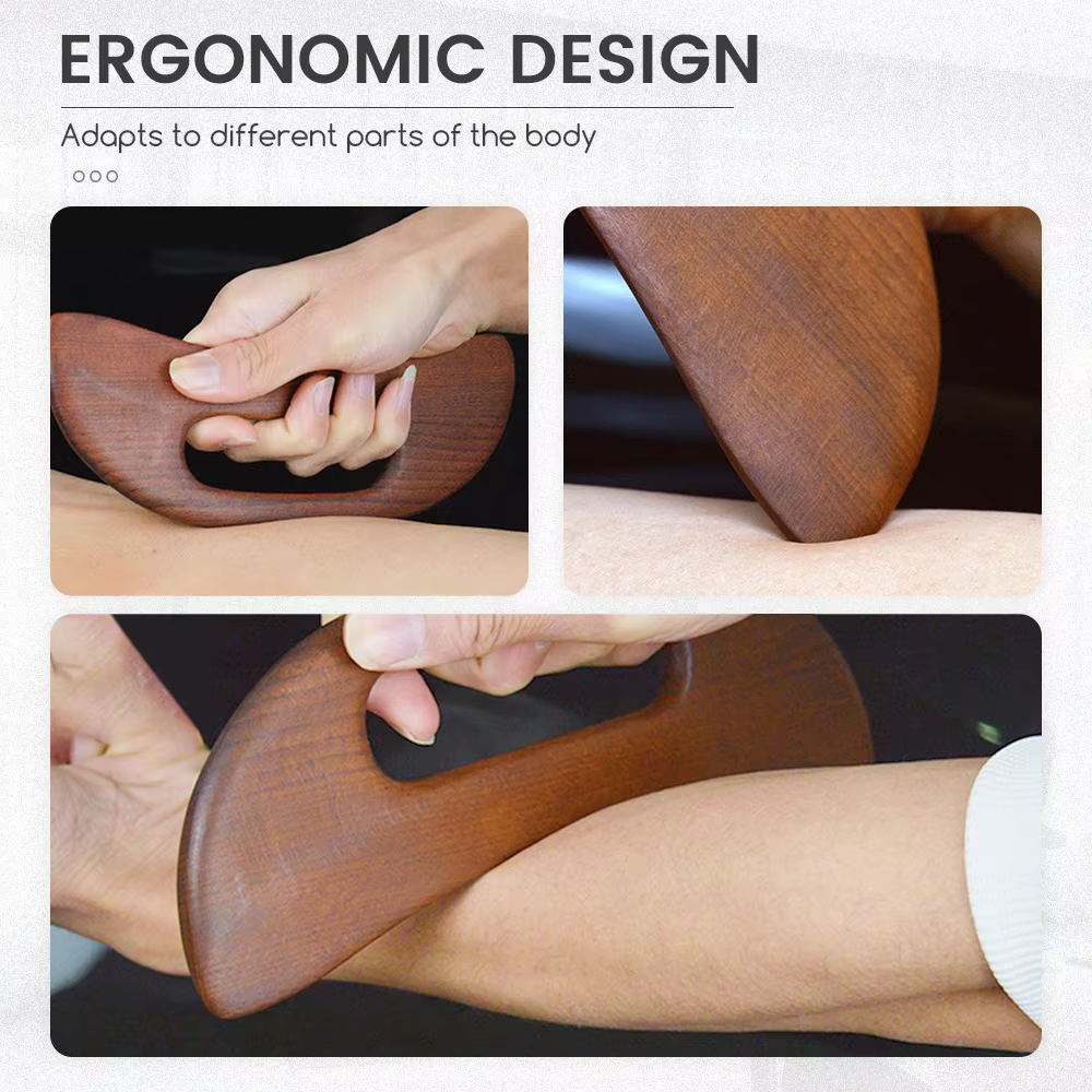 Soins de santé minceur Guasha conseil bois thérapie bâton de Massage Drainage lymphatique masseur grattage pour la Relaxation et la récupération