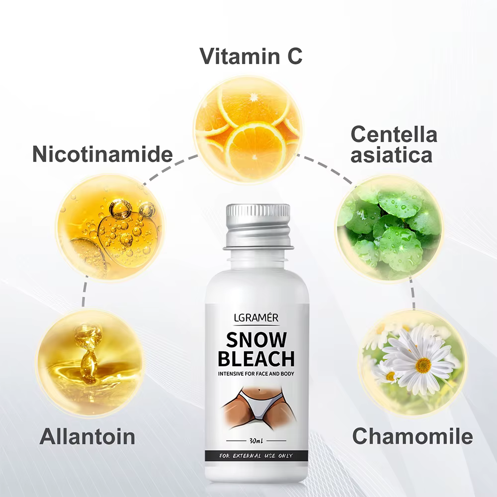 Crème anti-élimination noire pour l'intérieur des cuisses