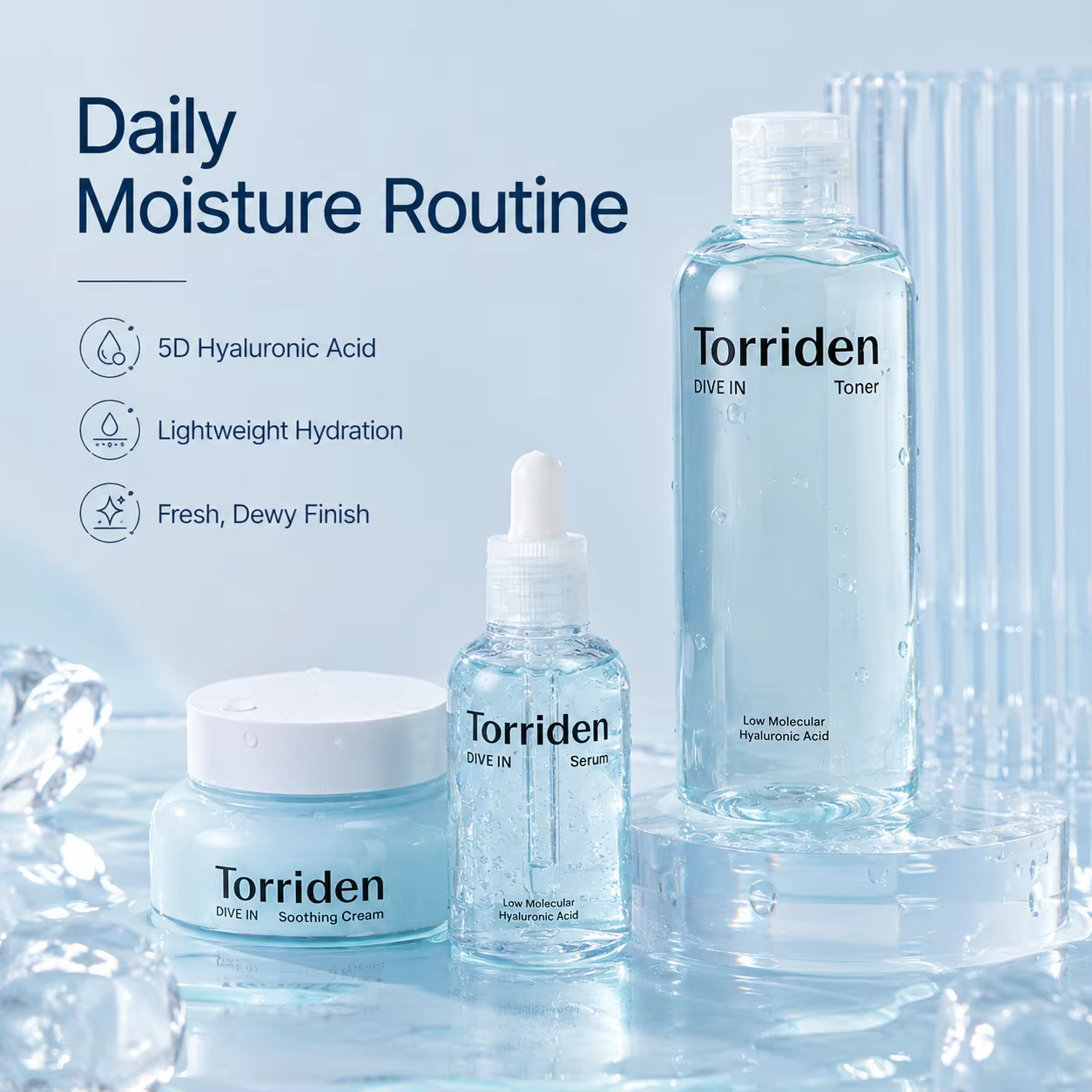 Torriden DIVE-IN 3Pcs Toner