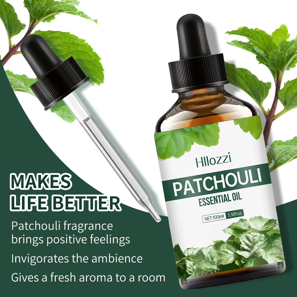 Huile essentielle de patchouli pour diffuseurs