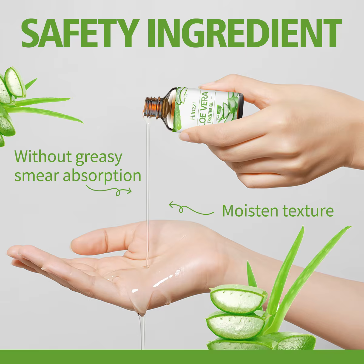 ALOE VERA ESSENTIAL OIL Facial de Aloe que mantiene la piel húmeda