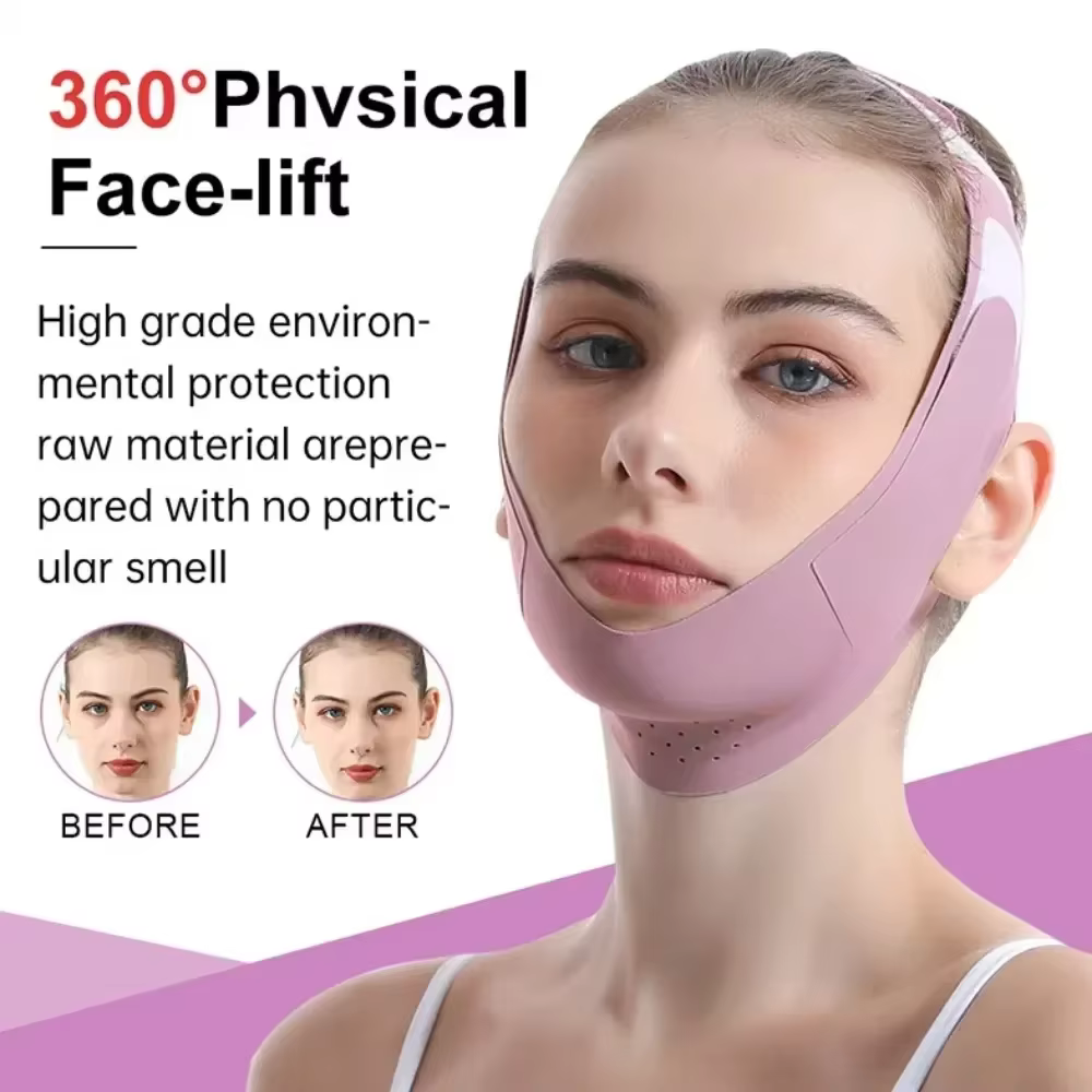 Femmes visage minceur pansement V ligne