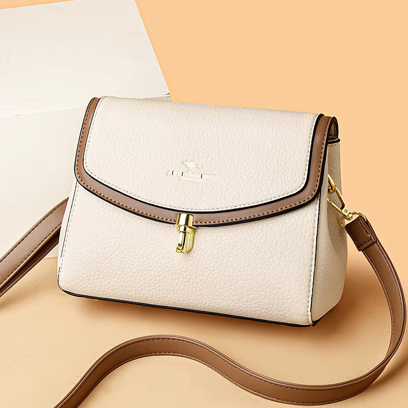2 sangles Sac à bandoulière pour femmes mère Sac à Main de haute qualité en cuir PU de luxe concepteur dames Sac à bandoulière fourre-tout décontracté Sac A Main