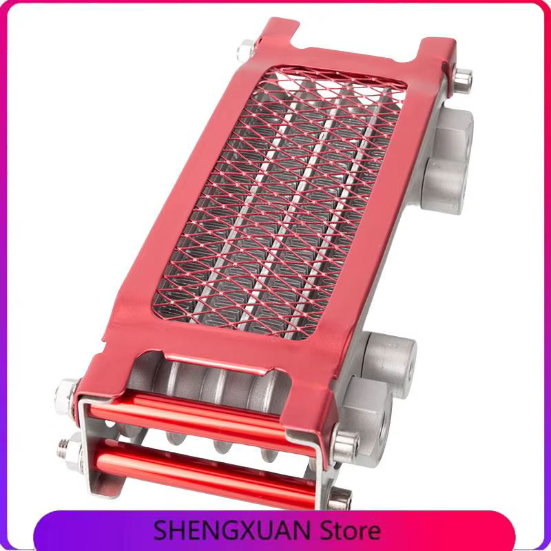 Nouveau radiateur d'huile pour moto tout-terrain 50cc-140cc, composant universel utilisé pour le refroidissement du moteur