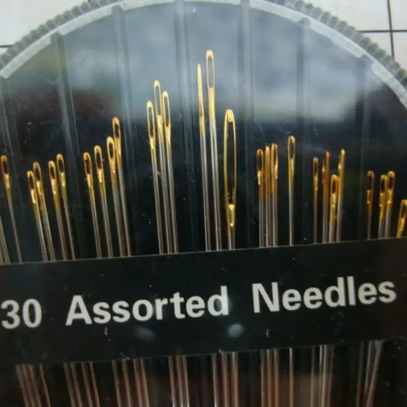 30PCS Assorted Hand Sewing Needles Embroidery Mending Craft Quilt Sew Case
