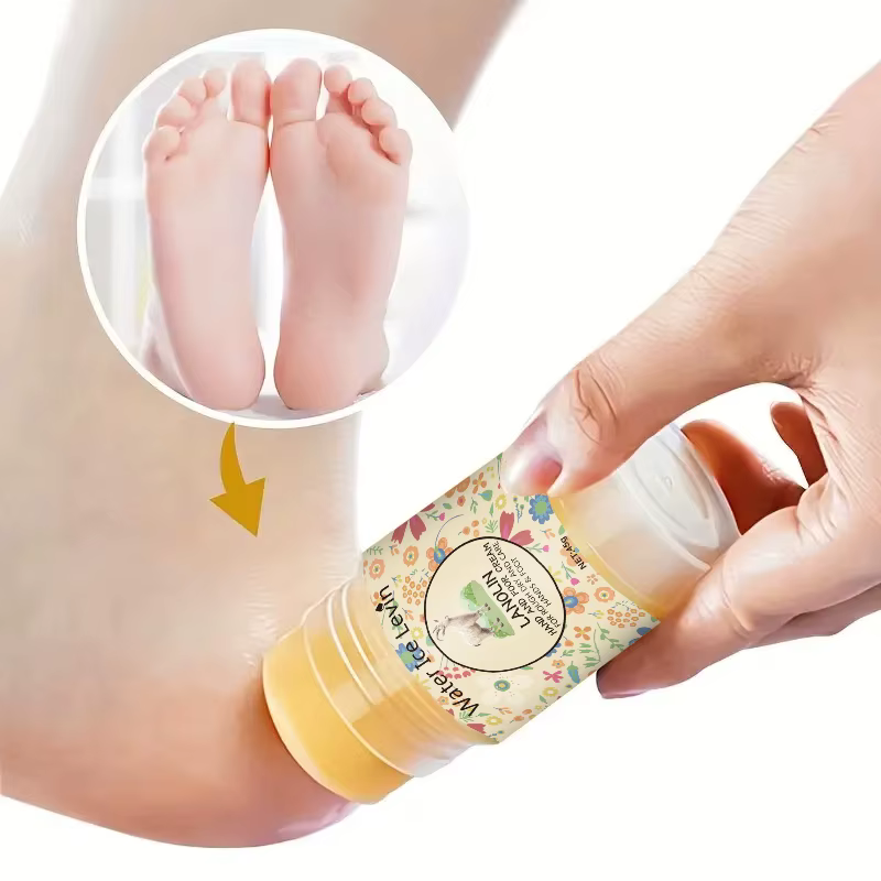 Les bâtons de crème pour les mains et les pieds peuvent être utilisés