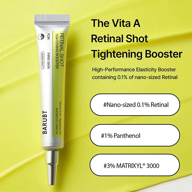 The Vita A Shot réinal raffermissant Booster peau ferme crème pour les yeux 15ml sérum pour le visage 40ml ensemble