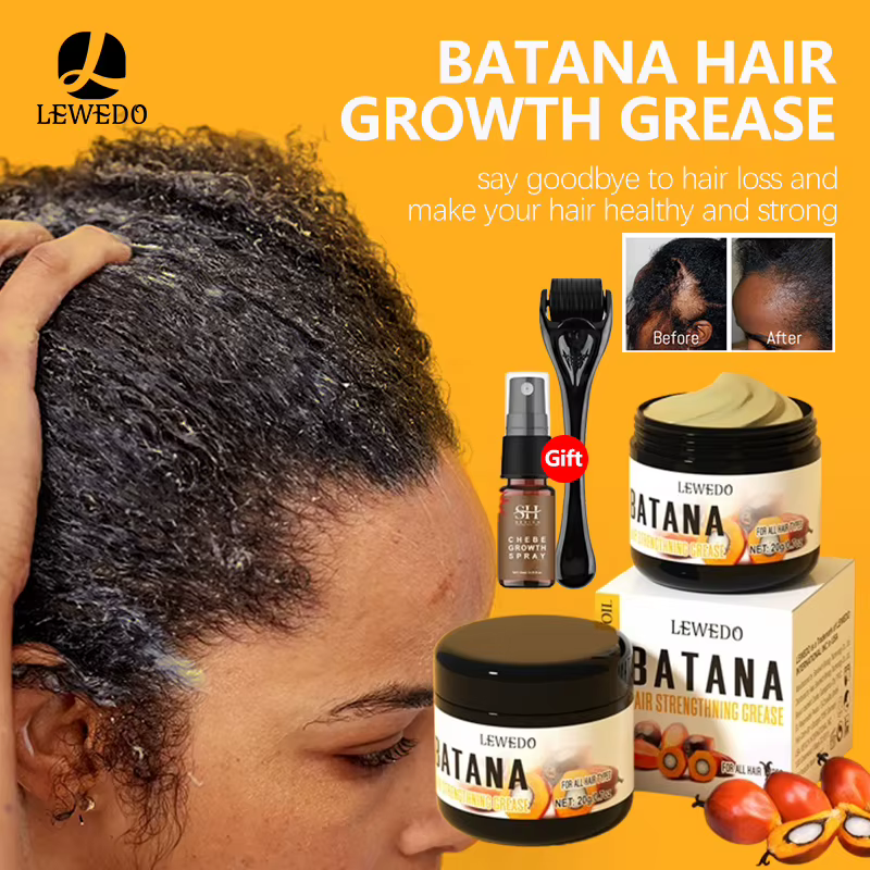 Crème de poupée de cheveux organique Batana