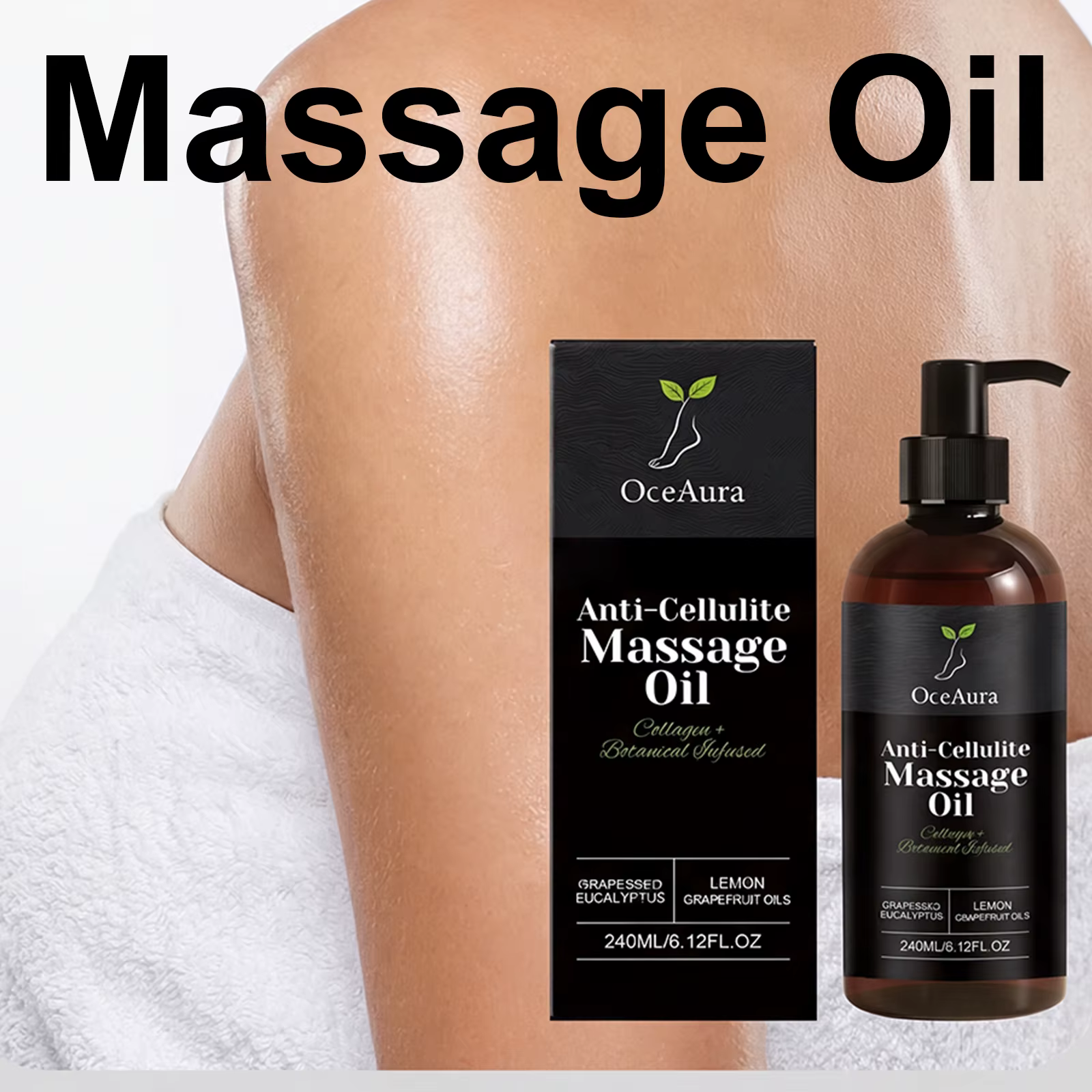 Huile de massage anti-cellulite 240 ml