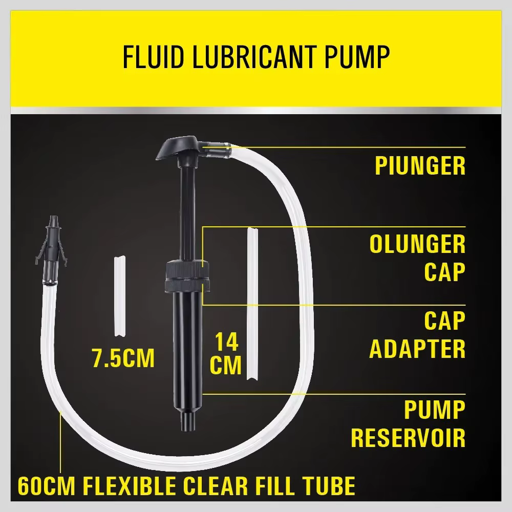 Pompe de transfert de liquide lubrifiant, pompe à huile de transmission, pompe à huile de boîte de vitesses pour bouteilles de gallon et bouteilles à large ouverture, pompe différentielle F
