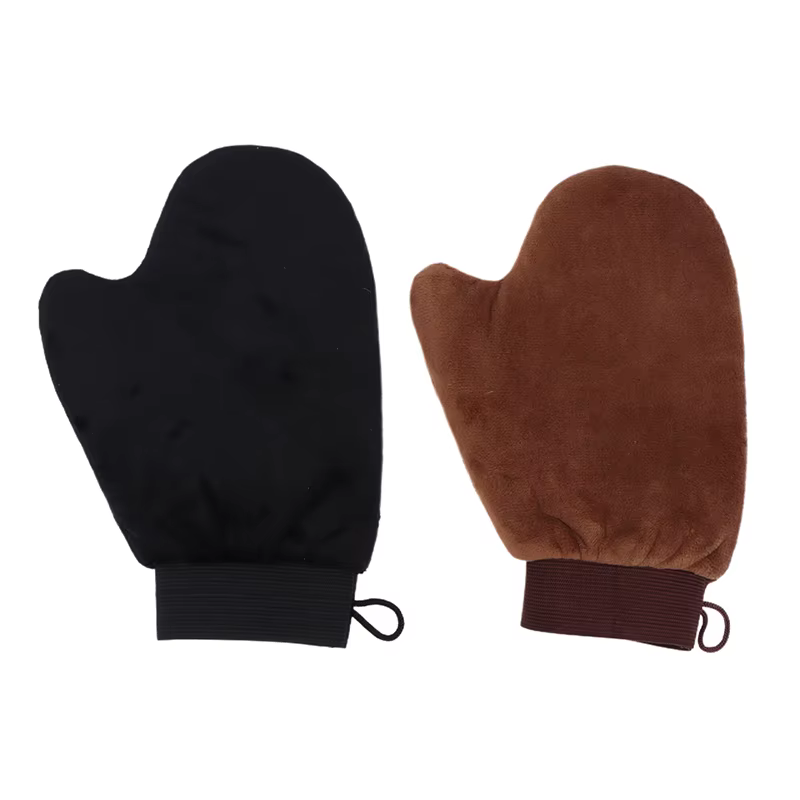 1 pièces gant de doigt réutilisable corps auto-bronzage