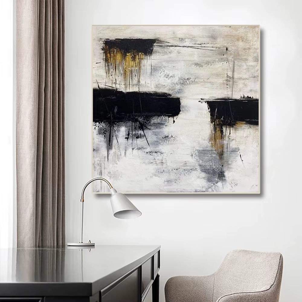 Peinture à l'huile personnalisée, portrait peint à la main, paysage abstrait, art mural, fleurs, peintures décoratives pour la maison et le bureau, sur mesure