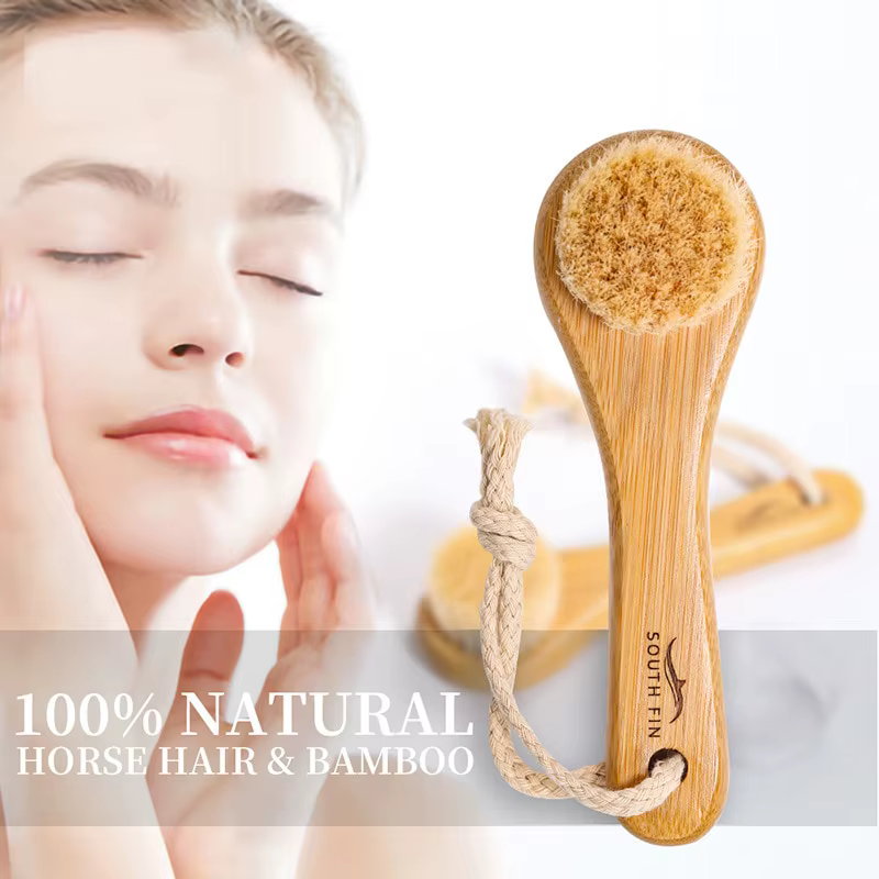Brosse nettoyante pour le visage en bambou