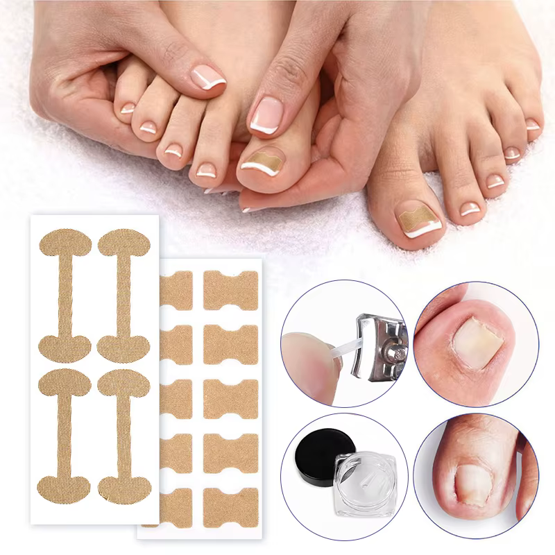Correcteur professionnel des ongles incarnés – Autocollants de soin des pieds pour la protection