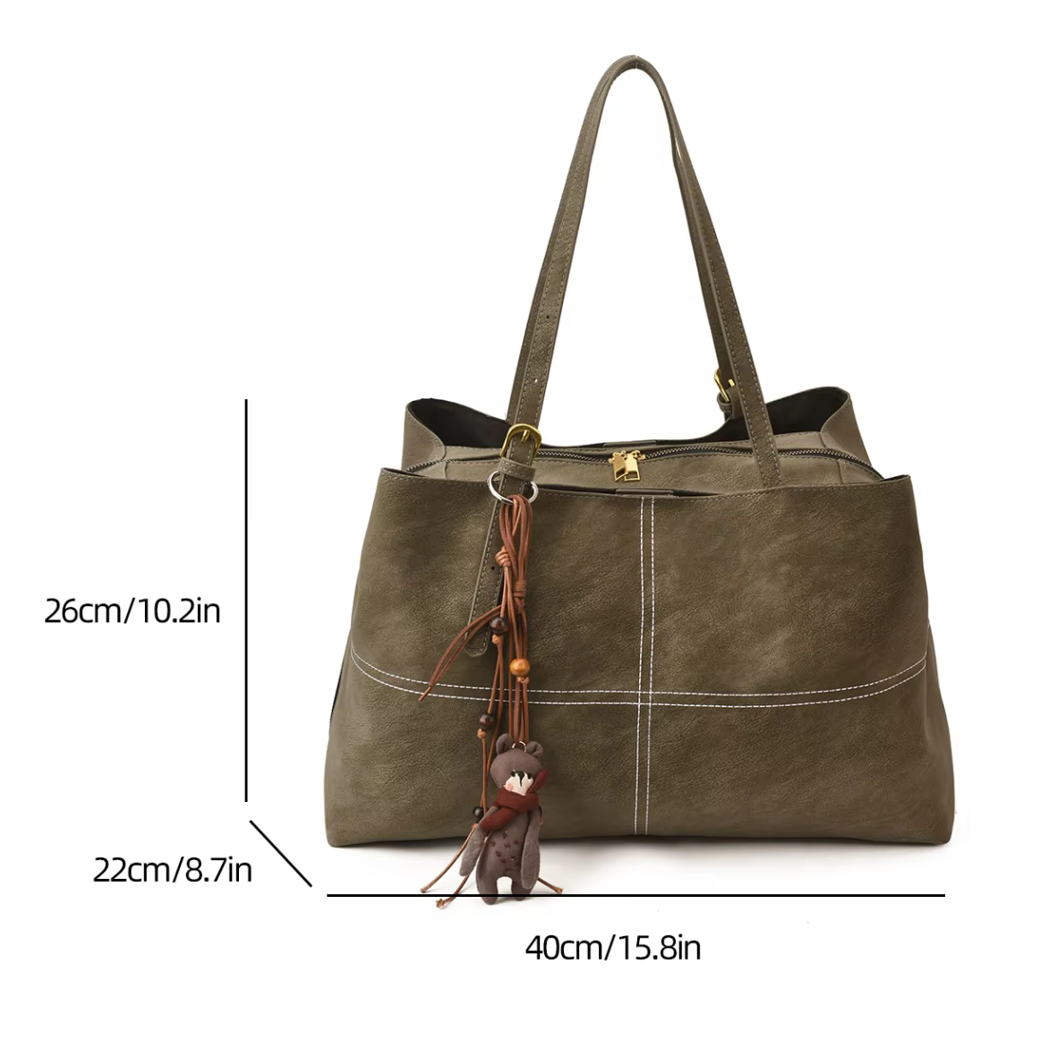 Sac à Main en cuir pour femmes mode automne hiver grand fourre-tout Boston Sac en daim souple mat dame Sac à bandoulière design Sac de voyage A Main