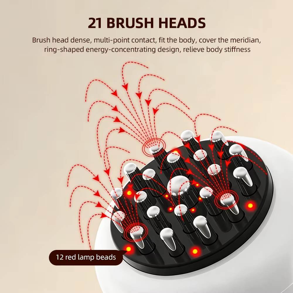 Brosse Électrique Vibrante pour Méridiens