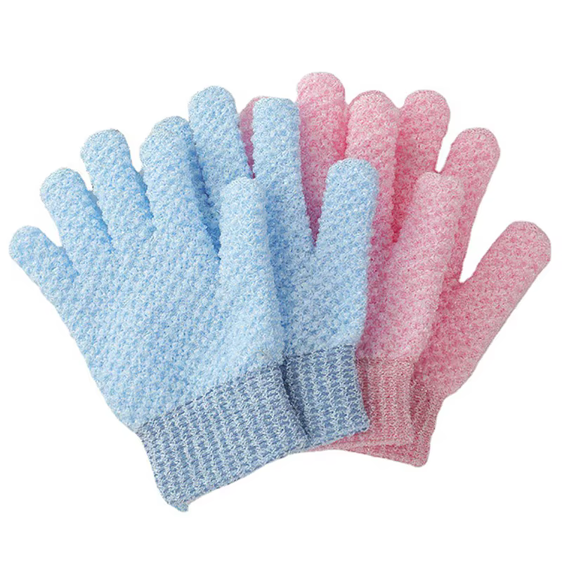 Gants de gIslande extensibles pour la douche et le bain