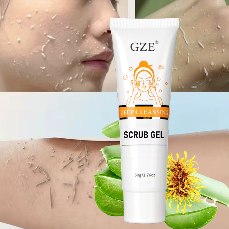 GZE Gel exfoliant à l'extrait d'huile de ricin
