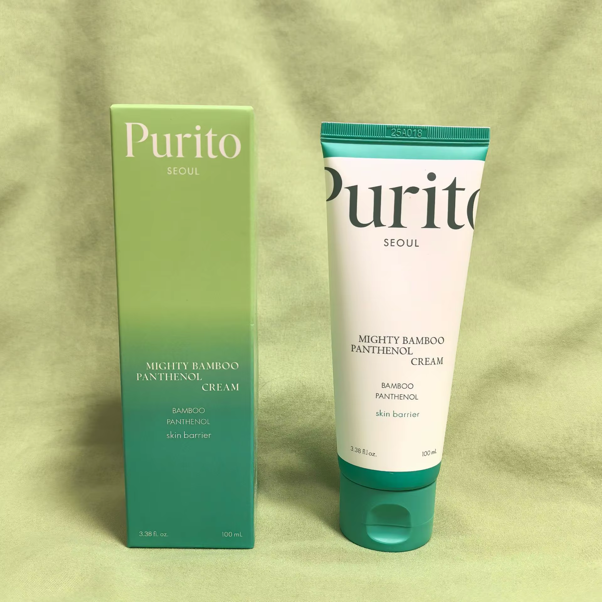 Crème coréenne Purito Mighty Bamboo Extract Panthenol
