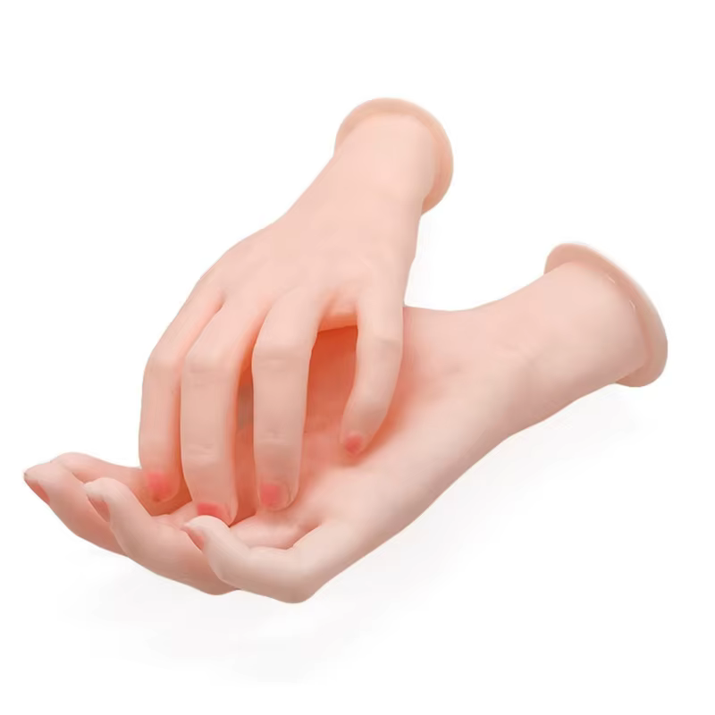 Modèle main pied en Silicone Flexible, avec articulations mobiles, pour présentoir bijoux C1FC