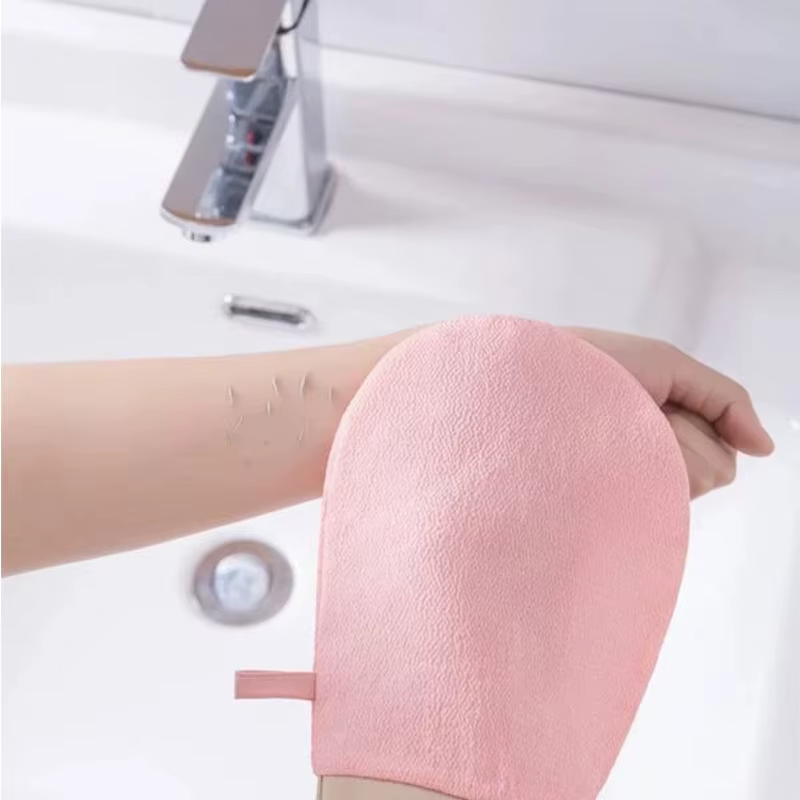 1 pièce Double face Hammam gommage gant magique Peeling