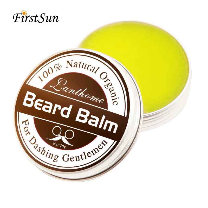 Baume à barbe naturel cire huile de croissance
