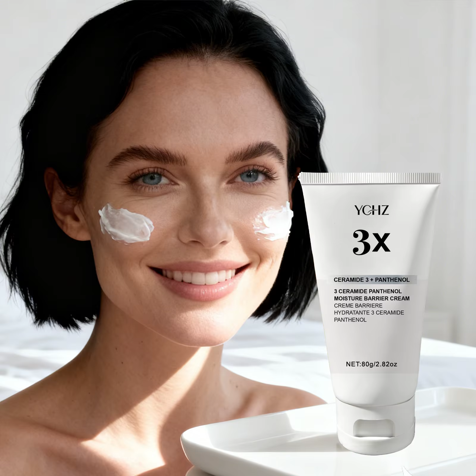 Crème hydratante barrière 3X Céramide Panthénol