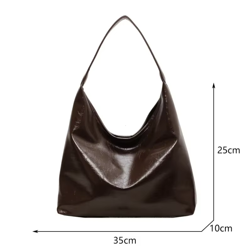 Sac rouge de grande capacité pour femmes, fourre-tout à Texture rétro, fourre-tout à bandoulière unique, mode polyvalente décontractée pour dames, nouvelle collection 2026