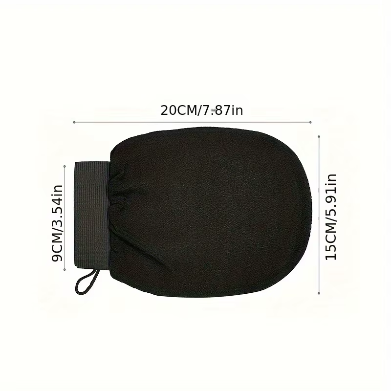 Gants de gommage de douche