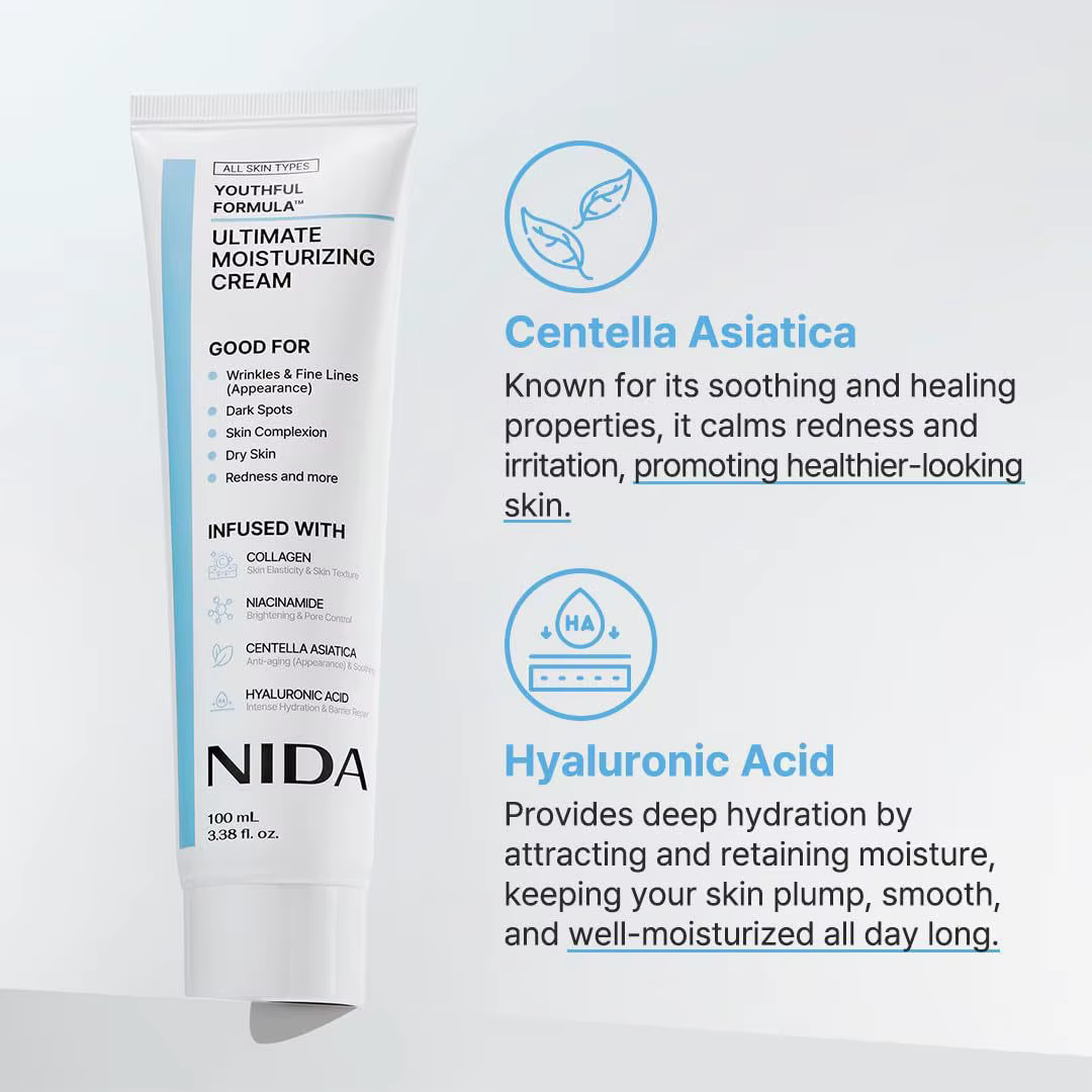 Corée NIDA ultime hydratant apaisant réparateur crème hydratante quotidienne Protection de barrière ​