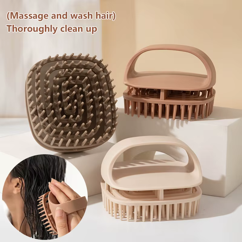 Brosse de bain pour shampoing