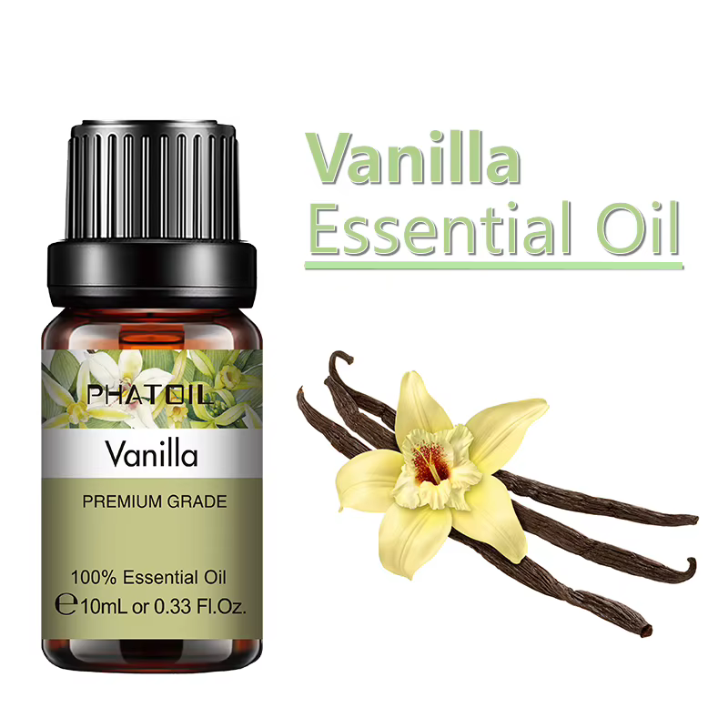 PHATOIL 10ml huiles essentielles de roses naturelles pures pour humidificateurs diffuseur Yoga méditation Ylang bergamote lavande vanille romarin