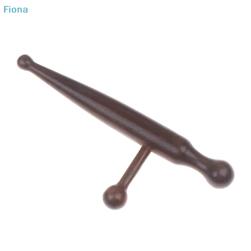 ☭ Stylo d'acupression en bois fait main