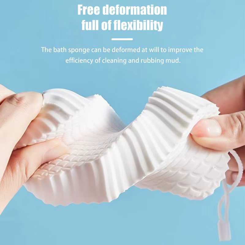 1pc doux éponge corps épurateur bain exfoliant gommage