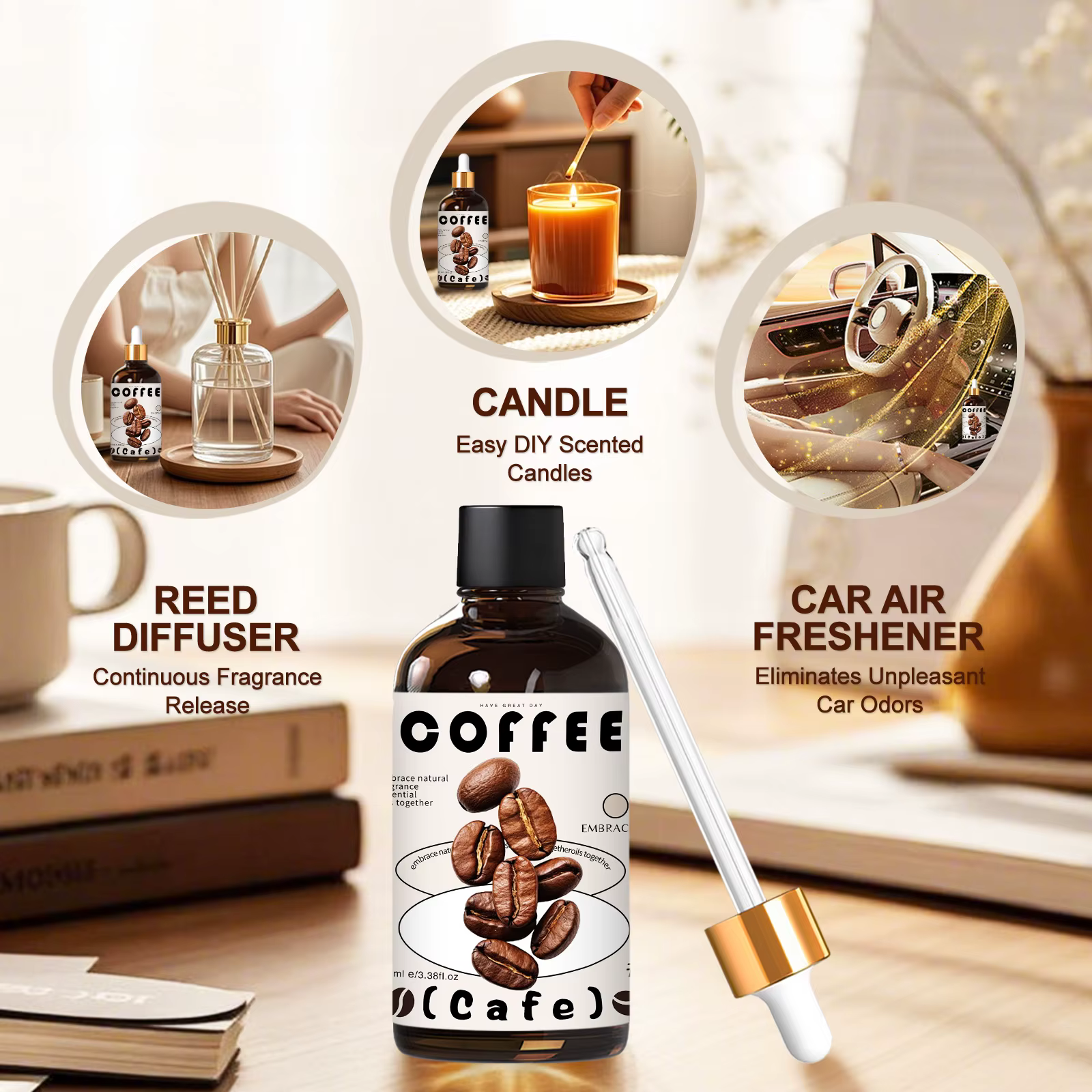 Huile essentielle de café 100 ml